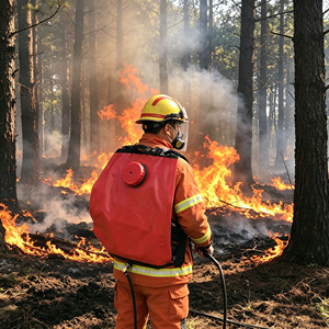 Pulvérisateur <span class=keywords><strong>à</strong></span> dos pliable en PVC 16L 20L pour la lutte contre les incendies en forêt, extincteur flexible pour la suppression des feux végétaux - Product Image 5