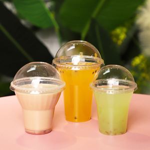 Gobelet jetable pour boissons froides, transparent à 100 %, personnalisable avec logo OEM, pour smoothies, bières, vins et autres boissons, respectueux de l'environnement - Product Image 3