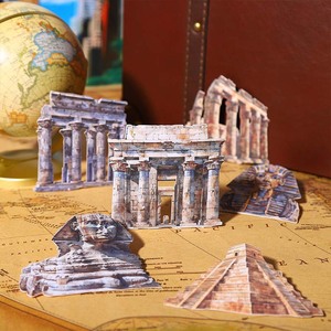 10 pegatinas por paquete Global Travel Series Tema de <span class=keywords><strong>viaje</strong></span> Manual europeo Pegatinas vintage - Product Image 3