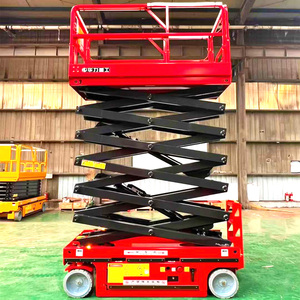 Miễn phí vận chuyển nâng Bảng tự hành Scissor Lift 8M điện trên không làm việc nền tảng nâng kéo định vị cho bán - Product Image 2