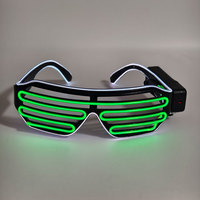 Máscaras LED de Plástico con Barra de Luces para Fiestas, Accesorios de Animación, Música Electrónica, Máscaras Luminosas Intermitentes para Cosplay, Clubes Nocturnos