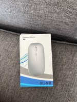 Périphériques Informatiques Souris Sans Fil Bluetooth Ultra Légère Silencieuse Rose Noir, Souris d'Ordinateur Mince pour Bureau