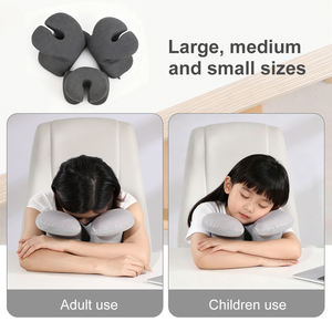 משרד מודרני nap כרית מוצק דפוס צמח הפנים למטה שולחן עבודה כרית שינה במפעל סיטונאי זיכרון ראש - Product Image 4