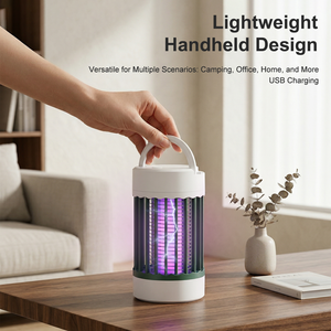 Nuovo 2025 LED USB ricaricabile Bug Zapper elettrico Led luce zanzara Killer lampada con luce UV per uso <span class=keywords><strong>interno</strong></span> esterno - Product Image 3