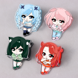 Custom Acrylic PP Clip with Customized Patterns - Ideal for School, Office & Home Use