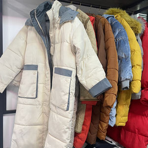 Vente en gros de vêtements d'<span class=keywords><strong>hiver</strong></span> longs en coton à la mode vestes en duvet chaudes d'occasion balles de vêtements d'occasion - Product Image 2