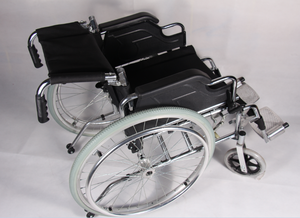 Silla de ruedas para personas mayores, ligera, para discapacitados, plegable - Product Image 3