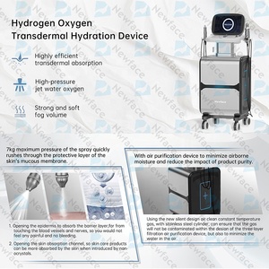 NewFace 2025 nouveau Hydra beauté oxygénothérapie dispositif de rajeunissement du visage peau serrer l'hydratation chambre hyperbare Hydro Machine - Product Image 2