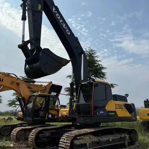 Excavatrice sur chenilles hydraulique Volvo EC350D d'occasion, équipement lourd d'occasion, grande excavatrice EC350DL, machines de construction en bon état - Product Image 1