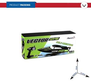 <span class=keywords><strong>Bateau</strong></span> de course électrique sans balais, grande vitesse 2.4g Rtr Rc, pour télécommande Radio, jouet pour enfants et adultes - Product Image 5