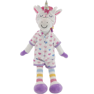 1251 doux bébé chiffon poupées filles bébés mes premiers jouets en peluche gros démarreurs câlin câlin Animal copain licorne 18 pouces Loli poupées - Product Image 4