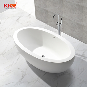 KKR-bañera de piedra con superficie sólida, bañera negra a la venta - Product Image 3