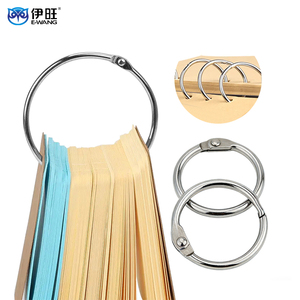 ห่วงหนีบกระดาษสแตนเลส ดีไซน์ทันสมัย ป้องกันสนิม สำหรับสมุดแพลนเนอร์ระดับพรีเมียม - Product Image 1