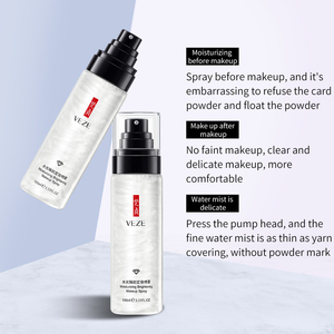 VEZE – spray <span class=keywords><strong>fixateur</strong></span> de <span class=keywords><strong>maquillage</strong></span> rose, marque privée, contrôle de l'huile hydratante, vente en gros - Product Image 5