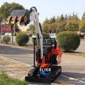 Mini pelle hydraulique sur chenilles certifiée EPA <span class=keywords><strong>Euro</strong></span> V de 0,68 tonne pour jardin ferme pompe à noyau électrique moteur 1 an inclus - Product Image 6