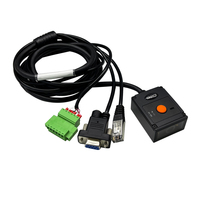 Escáner de Código de Barras Industrial de Montaje Fijo IP65 de 1.2MP RK50 con Captura de Imagen, RS232, Ethernet, Modbus TCP e IO Digital