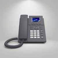 Hervorragendes 2,4-Zoll-Farbdisplay Einstiegsmodell Freisprecheinrichtung USB RJ45 PoE IP-Konferenz SIP 2-Benutzer Dual-Band VoIP-Telefon