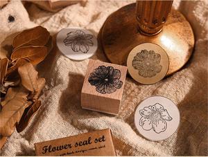 Hot Sale Wooden Rubber Letter Number Symbol Stamp Set CN;GUA Vintage Decoration <strong>Wood</strong> Flash Stamp Ink Wax <strong>Seal</strong> for DIY - Product Image 2