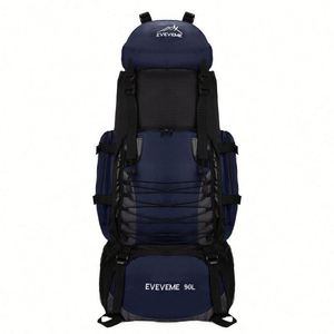 <b>Large</b> Capacity 90L Oxford Cloth Softback Outdoor Hiking Mountaineering <b>Backpack</b> Men Women Waterproof Sports Entertainment 18 - Product Image 6