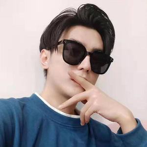 Lunettes de soleil Gm unisexes, monture en PC, lentilles Tac, protection UV400, type 3, pare-soleil, style H, design carré noir pour hommes et femmes - Product Image 4