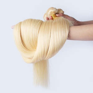 Prix raisonnables, extensions de cheveux humains brésiliens Remy lisses de 40 pouces avec 613 mèches, aucun traitement chimique - Product Image 4
