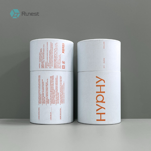 Tubo de Papel Kraft Redondo Biodegradable y Ecológico con Logotipo Personalizado, <span class=keywords><strong>Embalaje</strong></span> <span class=keywords><strong>Compostable</strong></span> para Ropa Interior con Tamaño Personalizado - Product Image 1
