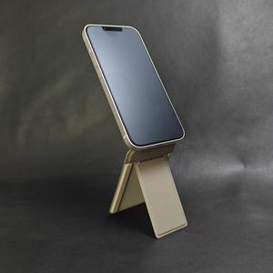 Convient pour Magsafe Magnetic Suction Bracket Rotating Shaft Leather Full-inclusive Folding Bracket Mobile Phone Hood Portable - Product Image 3