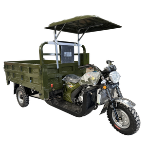 Tricycle moto à essence 2026 à carrosserie ouverte, refroidi par eau, avec essieu arrière flottant entièrement motorisé et capacité de charge élevée - Product Image 1