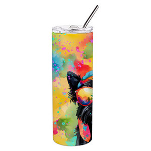 Bicchiere sottile in acciaio inossidabile Scottish Terrier Hippie Dawg - Product Image 4