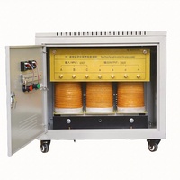 Autotransformateur triphasé ETP Scott modèle 3, sortie 480V, 45kVA, haute capacité, bobinage en cuivre, noyau en acier au silicium, transformateur de puissance