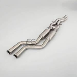 Système d'échappement Catback modifié avec silencieux en acier inoxydable, compatible avec <span class=keywords><strong>BMW</strong></span> <span class=keywords><strong>M3</strong></span> E46 2003-2006 pour améliorer les performances de course - Product Image 5