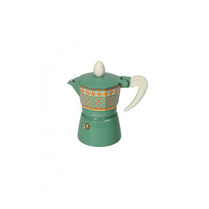 Cement Coffee Maker 1 Cup Aluminum Pinwheel Design Pour Over - Product Image 1