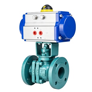 Vente de liquidation B2B COVNA : Vanne à boisseau sphérique pneumatique à double sens avec joint et interrupteur de fin de course pour commande d'air - Product Image 4