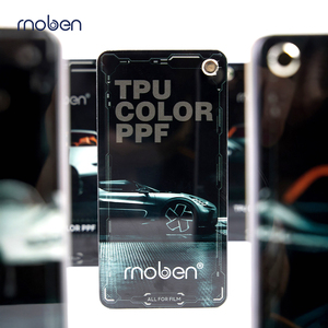 Moben chất lượng hàng đầu khô và ướt cài đặt 1.52*15m/cuộn 350 + màu TPU ppf than chì màu xám chống trầy xước xe cơ thể sơn bảo vệ phim - Product Image 3