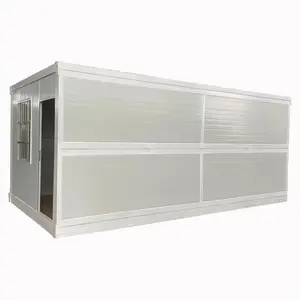 Wholesale Standard Container Prefabricated Folding House Mobile Office Building Hurricane Proof Portable Foldable Home