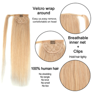 K.SWIGS Venta al por mayor de fábrica Cabello humano Remy virgen chino de doble trama, larga duración, rizo italiano, onda suelta profunda, natural - Product Image 2