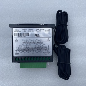 Controlador de Bomba de Calor/Enfriador DIX/ELL IC208CX-11000 12/24V AC/DC ESP32 PLC con Doble Pantalla y 6 Salidas de Relé para Refrigeración HVAC - Product Image 1