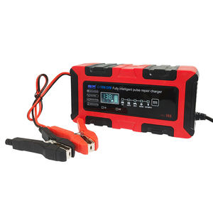 Chargeur de <span class=keywords><strong>batterie</strong></span> universel rapide et intelligent 12V 10A pour <span class=keywords><strong>moto</strong></span> et voiture, compatible LiFePO4 et plomb-acide, vente en gros - Product Image 4