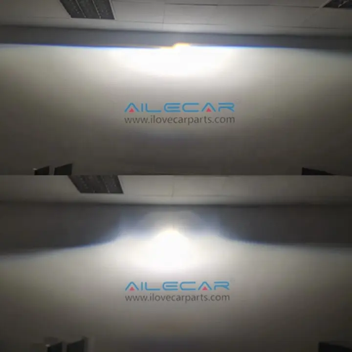 AILECAR Auto Lighting System 2.5inch Bi Led JXG Projector Lens High Beam 60W Low Beam 50W 12V Led Headlight Projector Lens
