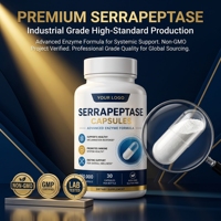 Capsules de Serrapeptase OEM ODM : Soutien enzymatique pour la santé immunitaire et le bien-être général – Complément alimentaire en marque blanche