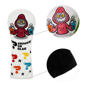Funda Protectora para Palo de Golf Personalizada con Logotipo, de Cuero PU con Estampados Florales, para Damas, <span class=keywords><strong>Masters</strong></span> Driver, en Existencia, Envío Rápido - Product Image 2