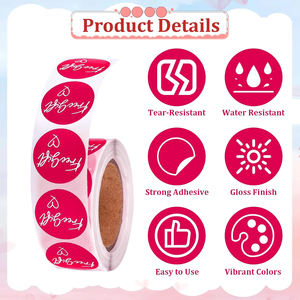 สติกเกอร์กันน้ำแบบม้วน พิมพ์โลโก้ด้วยระบบ UV  รับทำตามแบบส่วนตัว - Product Image 6