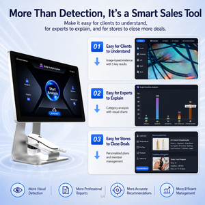 Commercial Desktop Scalp Analysis System Scalp Follicle Scanner With Cloud Backend Management For Chain <b>Hair</b> Salon - Product Image 5