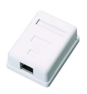 Caja de Montaje en Superficie CAT5E RJ45 con Krone IDC para Redes STP Cat.5e, Conector PCB (Material ABS/PC, Certificado ROHS) - Product Image 5