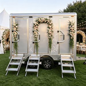 Toilet And <b>Shower</b> Trailer <b>Portable</b> Toilet <b>Shower</b> Outdoor Toilet And <b>Shower</b> Mobile Restroom <b>Portable</b> Restroom Trailer - Product Image 1