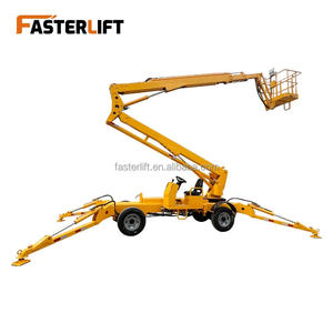 מעלית הרמה ניידת קטנה מתוצרת סין, דגם Skyjack JLG Haulotte, בגובה 16 מטר, ניתנת לגרירה, למכירה - Product Image 5