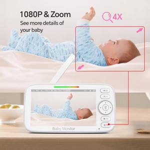Smartree marque Auto VOX 5 pouces HD babyphone caméra à bas prix - Product Image 2