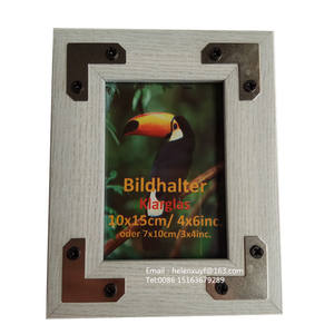 Cadre photo décoratif PS Craft éco-responsable pour la maison, 4x6, 5x7, 6x8, blanc, gris, noir, mini, en plastique - Product Image 6