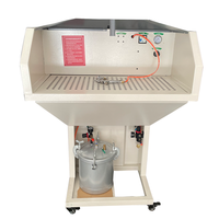 Machine à pulvériser de la colle à base d'eau pour chaussures en cuir pneumatique automatique de bonne qualité, machine à pulvériser de la colle blanche