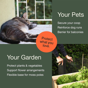 100% HDPE Bền Gà Dây Lưới Đa Năng Màu Đen Nhựa Hàng Rào Lưới Áp Lực Thiên Nhiên Màu Đen Dây Nhựa Lưới Hàng Rào Cuộn - Product Image 6